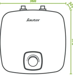 SAUTER Chauffe-eau électrique CANGAR vertical sur socle 200L - ACI Hybride