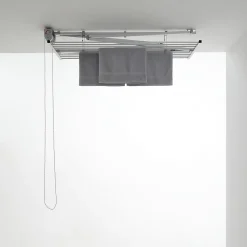 Séchoir plafond manuel 152x54x25cm alu Foxydry Mini 150
