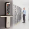 Serrure à code électronique Easykey Slim DOM METALUX - Entraxe 70 mm - XS40SD7DL-10