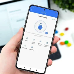 Serrure connectée locky-1 à code, badge et bluetooth