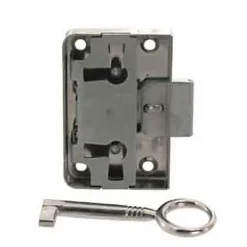 Serrure en applique l. 39 mm x H. 55 mm x EP. 9 mm