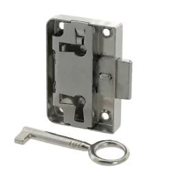 Serrure en applique l. 39 mm x H. 55 mm x EP. 9 mm