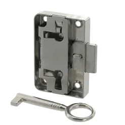 Serrure en applique l. 47 mm x H. 55 mm x EP. 9 mm