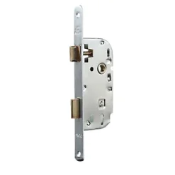 Serrure à encastrer Bricard elzing bout rond axe 40 mm