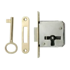 Serrure à larder AXE 20 l. 37 mm x H. 35 mm x EP. 8 mm