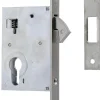 Serrure monopoint à larder profil étroit à crochet axe 40mm - CISA - CIS45110.40