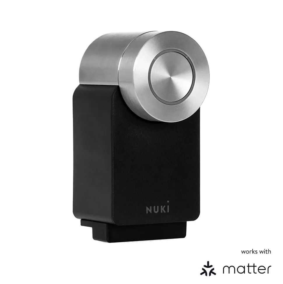 Serrure Nuki Smart Lock 4 ème génération Pro, noire