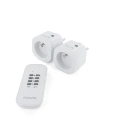 Set de 2 mini prises On/Off type E - Chacon