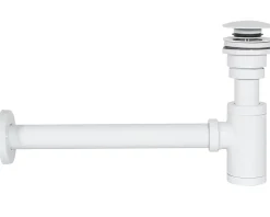 Siphon de lavabo universel REA Clic-Clac White