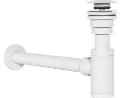 Siphon de lavabo universel REA Clic-Clac White