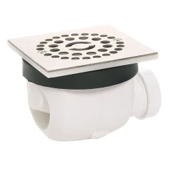 Siphon de sol / douche 100 x 100 mm Wirquin