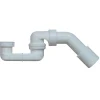 Siphon pour baignoire îlot - kit de tuyaux d'évacuation