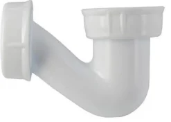 Siphon tube en P - L231 - Diamètre 32 mm