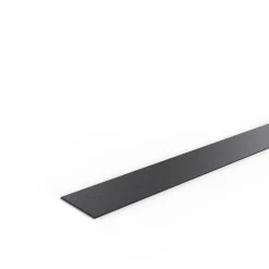 SMART PROFILE Profil plat adhésif noir 260cm - largeur : 2cm