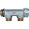 Somatherm For You - Collecteur de distribution 3 sorties, portée conique easy lock 3/4ek avec vannes