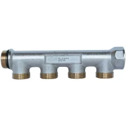 Somatherm For You - Collecteur de distribution 4 sorties à portée conique easy lock 3/4ek