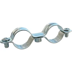 Somatherm For You - Collier double diam 18 (x5) - Acier nickelé
