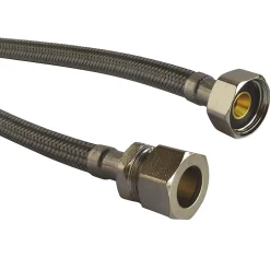 Somatherm For You - Flexible sanitaire - Raccord bicone tube cuivre diam 14 - Femelle 3/4 L: 500mm DN10