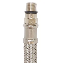 Somatherm For You - Flexible sanitaire Prolongateur court M 10/100 Ecrou tournant 1/2 L:300mm DN8