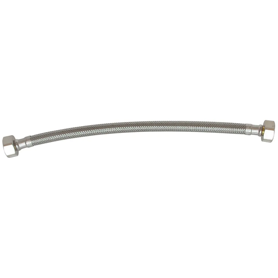 Somatherm For You - Flexible sanitaire - 2 écrous tournants 3/8 - 1/2 - Longueur : 800mm - DN8