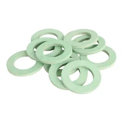 Somatherm For You - Lot de 10 joints fibre vert 12/17