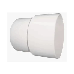 Somatherm For You - Manchon plastique blanc long 113mm, raccordement M93mm F100mm