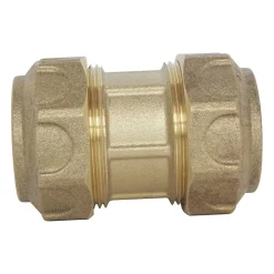Somatherm For You - Raccord laiton manchon égal Serrage Extérieur pour tube PE diam 20 mm