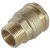 Somatherm For You - Raccord laiton droit SUMO pour tube PE diam 63 mm - Mâle 2