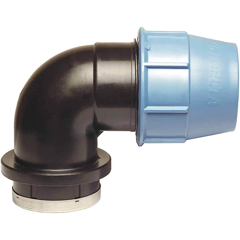 Somatherm For You - Raccord plastique coudé pour tube PE diam 20 mm - Femelle 1/2