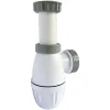 Somatherm For You - Siphon de lavabo réglable avec joint intégré diam 32