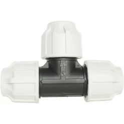 Somatherm For You - Té égal Plastique pour tube PE D50 - Serrage extérieur