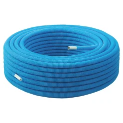 Somatherm For You - Tube multicouche gainé bleu D20 en couronne de 50 mètres