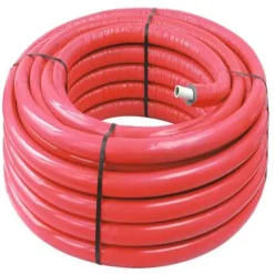 Somatherm For You - Tube multicouche D16 isolé rouge en couronne 50m - Isolant 8mm