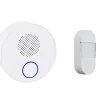 SONNETTE SANS FIL PRISE SECTEUR PLUG + 2USB (USB-A et USB-C)