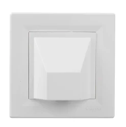 Sortie de câble complète Schneider Electric Asfora blanc