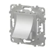 Sortie de câble diamètre 6 à 12 mm Schneider Electric Unica Déco aluminium