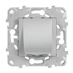 Sortie de câble diamètre 6 à 12 mm Schneider Electric Unica Déco aluminium