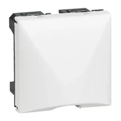Sortie de câble 2 modules Legrand Mosaïc
