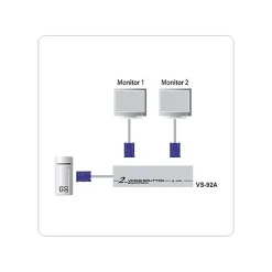 Splitter VGA 2 écrans - ATEN VS92A ATEN
