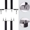 SPS1022-40 Pieds enceintes 40 cm lestables avec du sable Cônes anti vibrations Set de 2 pour hifi stéréo home cinema Duronic