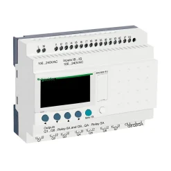 Sr3b261fu Schneider - Automate Zelio Logic - Relais Intelligent 26 E/s Extensibles - 100 à 240vca - Horloge + Afficheur