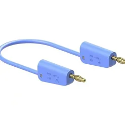Stäubli LK-4A-S25 64.1037-20023 cordon de mesure 200 cm bleu, prise 4 mm empilable