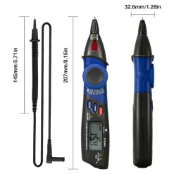Stylo testeur de tension numérique Jacobsen l.43 x H.222 x P.35 mm