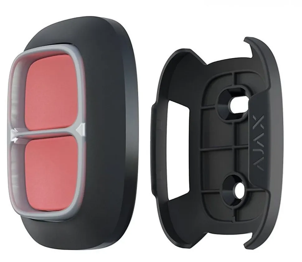 Support De Fixation Murale Pour Bouton D'urgence - Noir - Ajax