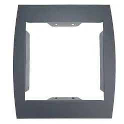 Support grillage rigide & palissade Gris anthr. mat sablé RAL 7016MS