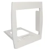 Support grillage rigide & palissade Blanc crème mat sablé RAL 9010MS