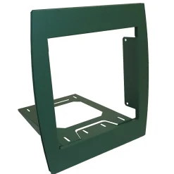 Support grillage rigide & palissade Vert mat sablé RAL 6005MS
