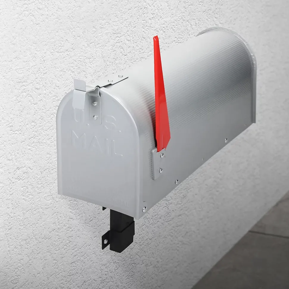 Support mural boîte aux lettres style américain boîte postale design US mailbox