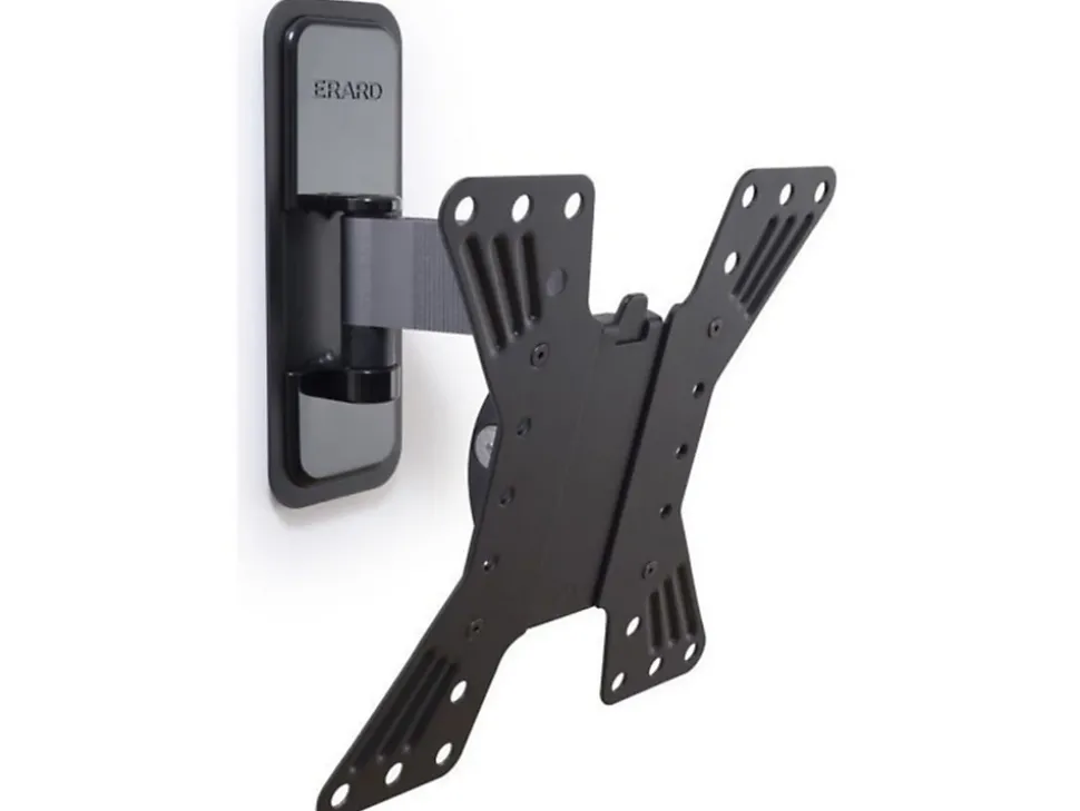 Support mural TV inclinable et orientable Erard EXO 200 TW1 pour écran 15"/37"