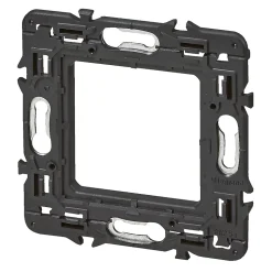 Support pour fixation à vis Legrand Mosaïc et Céliane 2 modules